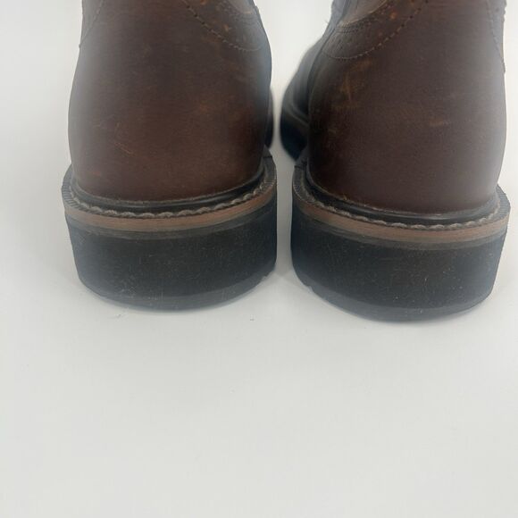 Justin Boots Brown Leather Western Work Boots main image 8